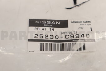 Nissan 25230C9940 RELAY