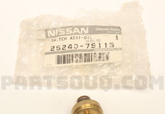 Nissan 252407S115 SWITCH ASSY-OIL PRESSURE