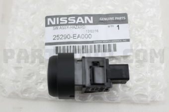 Nissan 25290EA000 SWITCH ASSY-HAZARD