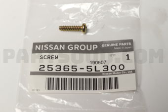 Nissan 253655L300 SCREW