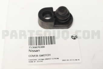 Nissan 2536870J00 COVER-SWITCH