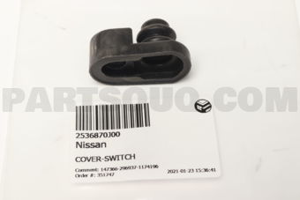 Nissan 2536870J00 COVER-SWITCH