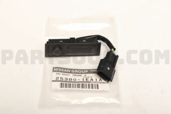 Nissan 253801EA1A SWITCH ASSY-TRUNK OPENER