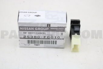 Nissan 25380F6610 SWITCH ASSY-TRUNK OPENER