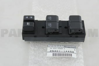 Nissan 254011AA5D SWITCH ASSY-POW