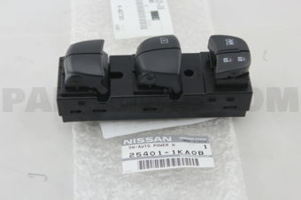 Nissan 254011KA0B SWITCH ASSY-POWER WINDOW,MAIN