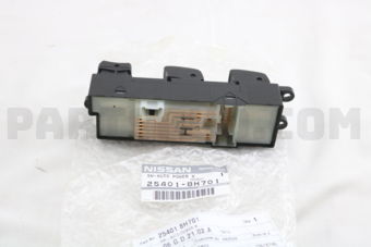 Nissan 254018H701 SWITCH ASSY-POWER WINDOW,MAIN