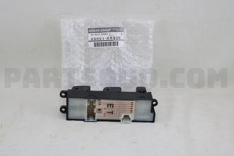 Nissan 25401EQ305 SWITCH ASSY-POWER WINDOW,MAIN