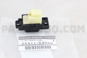 Nissan 25411D4600 SWITCH ASSY-POWER WINDOW,ASSIST