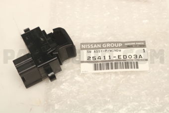 Nissan 25411ED03A SWITCH ASSY-POWER WINDOW,ASSIST