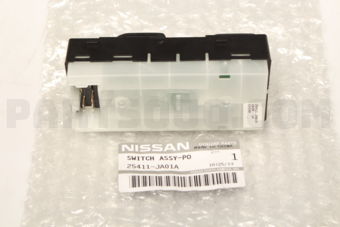 Nissan 25411JA01A SWITCH ASSY-POWER WINDOW,ASSIST