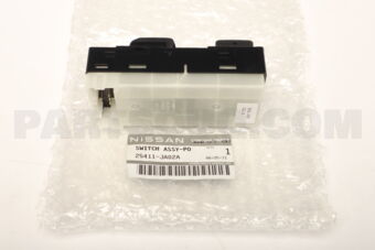 Nissan 25411JA02A SWITCH ASSY-POWER WINDOW,ASSIST