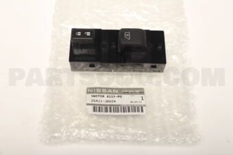 Nissan 25411JA02A SWITCH ASSY-POWER WINDOW,ASSIST