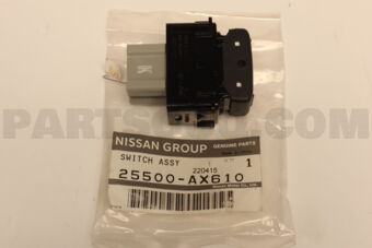 Nissan 25500AX610 SWITCH ASSY-HEAT SEAT