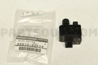 Nissan 255705SK0A SWITCH ASSY-MIRROR CONTROL