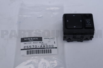 Nissan 25570AX000 SWITCH ASSY-MIRROR CONTROL