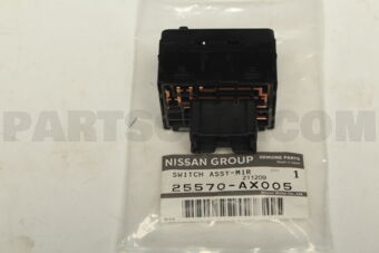 Nissan 25570AX005 SWITCH ASSY-MIRROR CONTROL