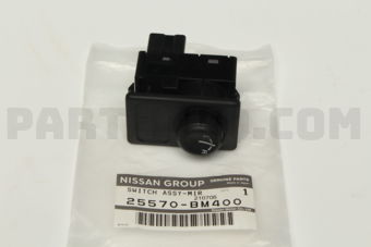 Nissan 25570BM400 SWITCH ASSY-MIRROR CONTROL