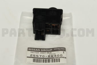 Nissan 25570BM400 SWITCH ASSY-MIRROR CONTROL