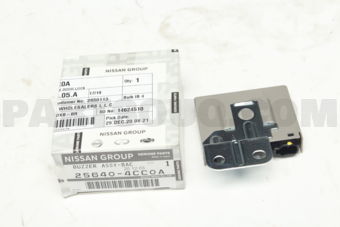 Nissan 256404CC0A BUZZER ASSY BACK DOOR LOCK