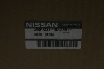 Nissan 260103TA0A HEADLAMP ASSY-RH