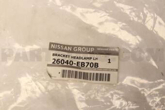 Nissan 26040EB70B BRACKET ASSY-HEAD LAMP,LH