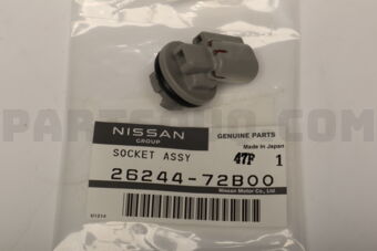 Nissan 2624472B00 SOCKET ASSY-LICENCE LAMP