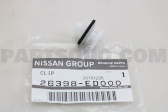 Nissan 26398ED000 CLIP