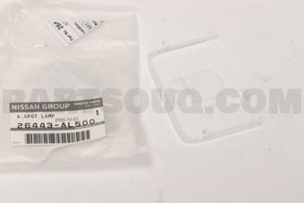 Nissan 26443AL500 LENS-MAP LAMP