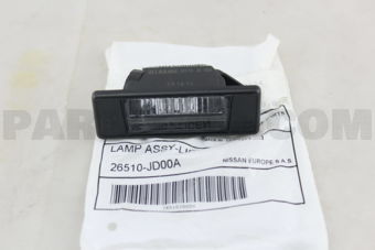 LAMP ASSY-LICENCE PLATE 26510JD00A | Nissan Parts | PartSouq