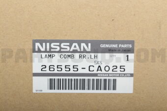 Nissan 26555CA025 LAMP COMB RR,LH