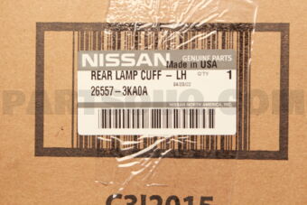 Nissan 265573KA0A RIM-COMBINATION LAMP,LH