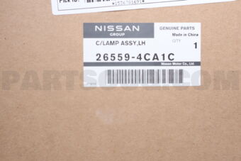 Nissan 265594CA1C C/LAMP ASSY,LH