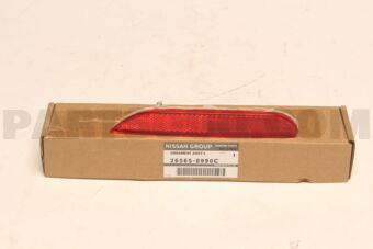 Nissan 265658990C REFLEX REFLECTOR ASSY, REAR LH