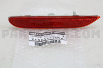 Nissan 26565JJ90A REFLEX REFLECTOR ASSY-LH