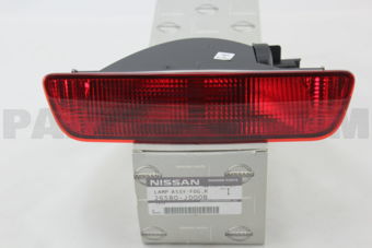 Nissan 26580JD00B LAMP ASSY-FOG,REAR