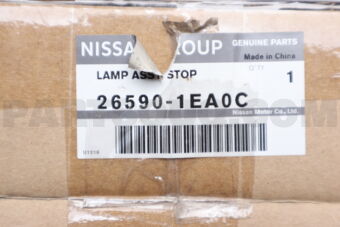Nissan 265901EA0C LAMP ASSY-STOP,HIGH MOUNTING