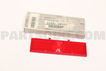 Nissan 26591VB005 LENS-STOP LAMP