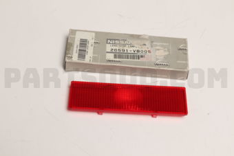 Nissan 26591VB005 LENS-STOP LAMP