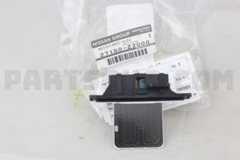 Nissan 271502J000 RESISTANCE-ELECTRIC