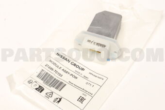 Nissan 2722670T03 AMPLIFIER-FAN CONTROL