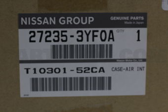 Nissan 272353YF0A CASE AIR INTAKE