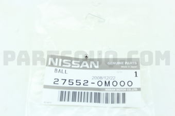 Nissan 275520M000 BALL