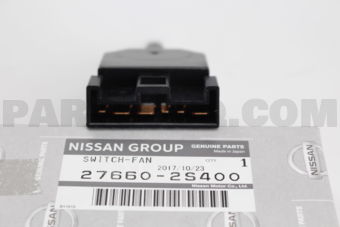 Nissan 276602S400 SWITCH-FAN