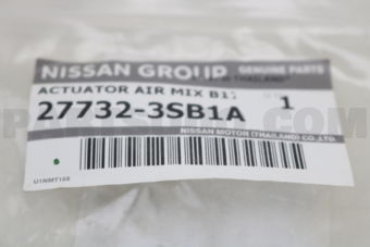 Nissan 277323SB1A ACTUATOR ASSYAIR MIX