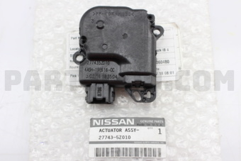 Nissan 277435Z010 ACTUATOR ASSY