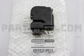 Nissan 277437S000 ACTUATOR ASSY