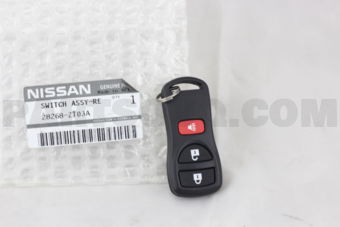 Nissan 28268ZT03A BATTERY-ENTRY CARD