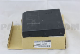 Nissan 284B75NA0A CONTROL UNIT IP