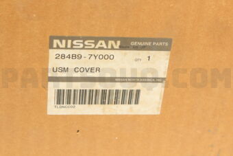 Nissan 284B97Y000 COVER-USM